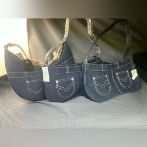 Stylish Denim Shoulder Bag